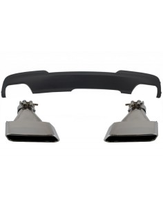 Doppio diffusore dell'aria dello sbocco per il quadrato di sport M-Teck 550i V8 LCI delle punte del di BMW F10 F11 (11-17) w/