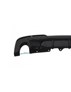 Doppia uscita singolo diffusore dello scarico per BMW 5 serie F10 F11 LCI non LCI (11-17) M-Technik 2
