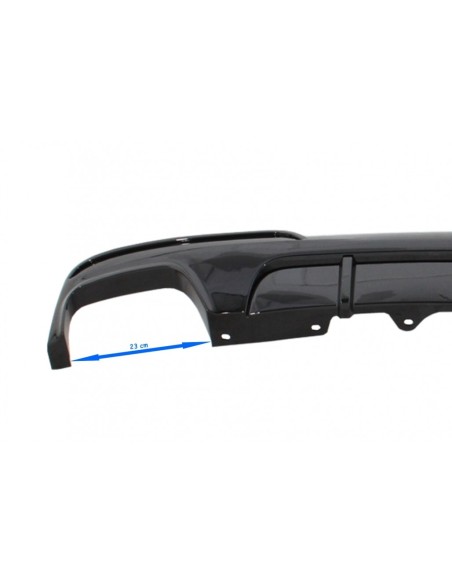 Doppio diffusore dell'aria dello sbocco w/punte del per la serie F10 F11 di BMW 5 (11-17)