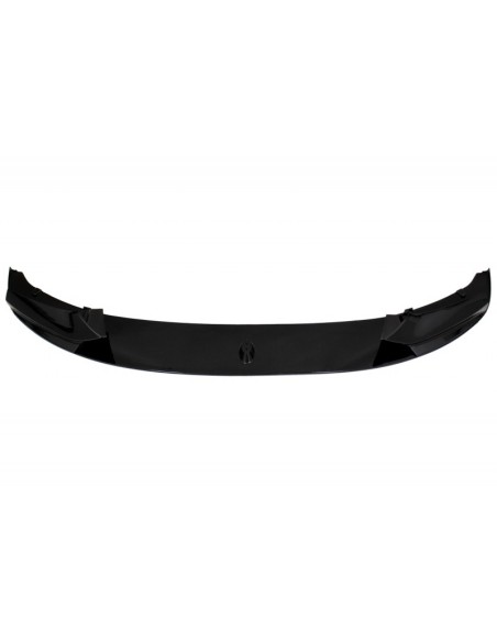 paraurti anteriore per BMW 5 serie F10 F11 (11-17) w/ doppio diffusore d'aria di uscita e Piano nero