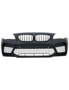 Kit per BMW Serie 5 F10 (11-17) Paraurti w/ Laterali Gonne e Dual Twin scarico Muffler suggerimenti fibra di carbonio M5 Design 2