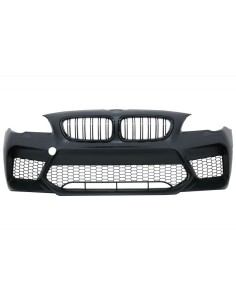 Kit per BMW Serie 5 F10 (11-17) Paraurti w/ Laterali Gonne e Dual Twin scarico Muffler suggerimenti fibra di carbonio M5 Design 2