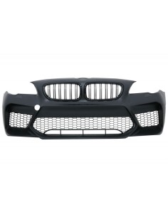 Kit per BMW Serie 5 F10 (11-17) Paraurti w/ Laterali Gonne e Dual Twin scarico Muffler suggerimenti fibra di carbonio M5 Design 2