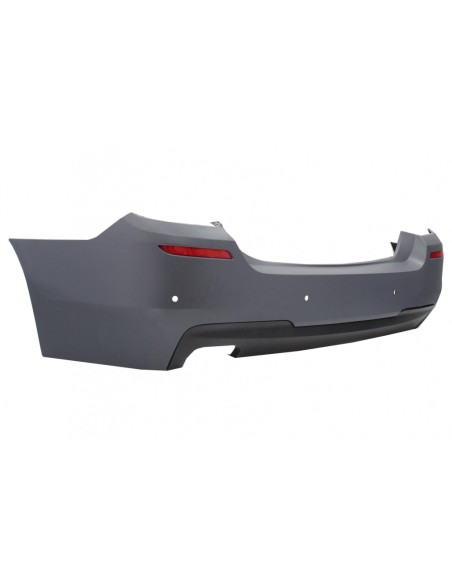 Paraurti posteriore w/doppio diffusore dello sbocco e alluminio delle punte dello scarico per BMW 5 serie F10 (11-17)