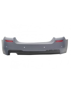 Paraurti posteriore & Laterali Gonne w/ diffusore e scarico suggerimenti alluminio per BMW 5 Serie F10 (11-17) 2