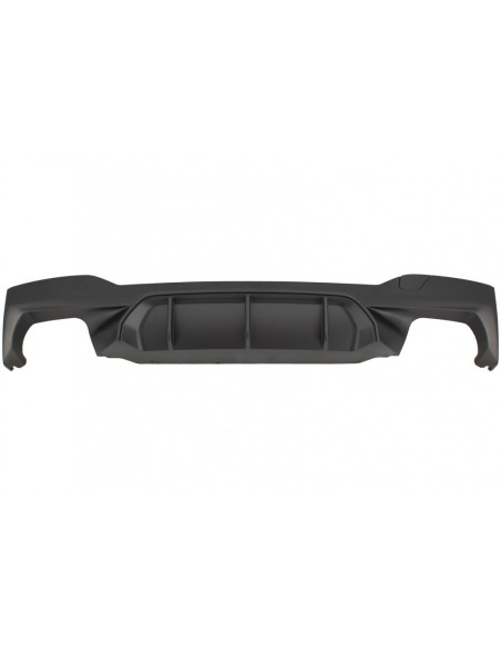 Paraurti posteriore diffusore per BMW 5 serie G30 G31 Limousine-Touring (17-up) M5 Design nero opaco