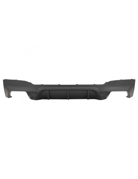 Paraurti posteriore diffusore per BMW 5 serie G30 G31 Limousine-Touring (17-up) M5 Design nero opaco