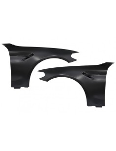 Parafanghi anteriori per BMW Serie 5 G30 G31 G38 (17-) Limousine Touring Nero M5 Design