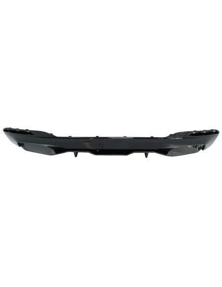Paraurti posteriore Valance diffusore w/ scarico suggerimenti per BMW 5 serie G30 G38 (16-19) 540 Carbon Look