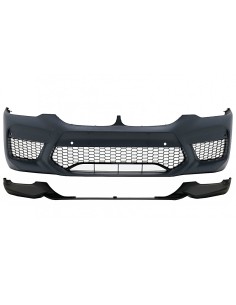 Paraurti anteriore per BMW 5 serie G30 G31 Limousine Touring (17-19) w/ Spoiler M5 Design