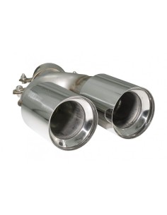 Silenziatore di scarico Suggerimenti per BMW 5 Serie G30 G31 G38 6 Serie G32 (16-) 540i Design Chrome 2