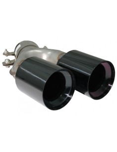 Silenziatore di scarico Suggerimenti per BMW 5 Serie G30 G31 G38 (16-) 6 Serie G32 (16-) 540i Design Nero 2