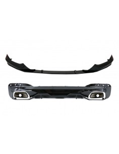 Diffusore w/punte dello scarico & labbro anteriore dello spoiler per BMW 5 serie G30 G31 Limousine Touring (17-up) 540M