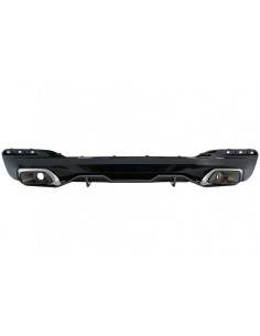 Diffusore w/punte dello scarico e spoiler dello stivale del tronco per lo sguardo del carbonio di BMW 5 serie G30 (16-19) 540 2
