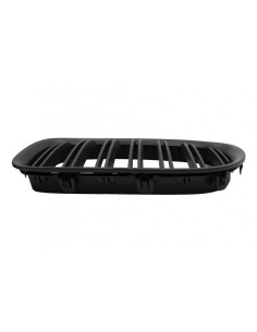 Griglie renali centrali per BMW Serie 7 F01 F02 F03 (08-15) Doppia striscia M Design Nero opaco 2