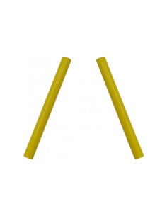 Set V-Brace ornamenti griglia strisce inserti Trim per BMW 1 2 3 4 5 6 7 serie giallo 2
