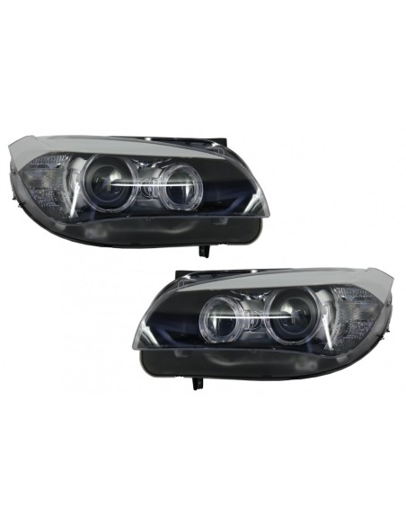 Angelo LED occhi fari per BMW X1 E84 Xenon Look