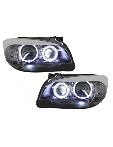 Angelo LED occhi fari per BMW X1 E84 Xenon Look