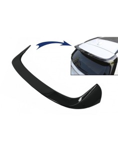 Tetto Spoiler BMW X1 SUV F48 Pre-LCI AC Style Nero