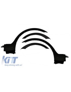 Fender Flares dei passaruota per BMW X3 E83 LCI (06-10) w/passaggi laterali dei bordi di funzionamento 2