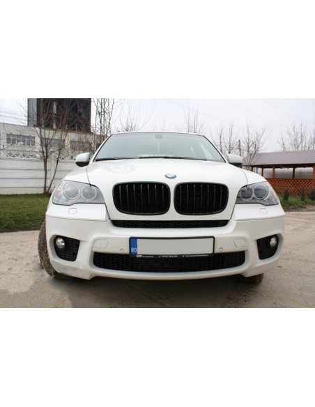 per BMW X5 E70 LCI Bi-Xenon Angel Eyes fari (10-13)