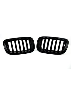 Rene anteriore per BMW X5-X6 E70-E71 07-14 lucido nero 2