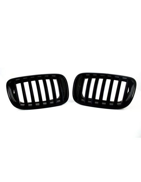 Rene anteriore per BMW X5-X6 E70-E71 07-14 lucido nero