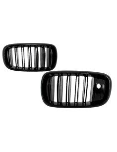 Griglia centrale Rene per BMW X5 X6 (F15) (F16) (14-up) X5M X6M Doppia striscia Design M-Package Sport w/ Fotocamera