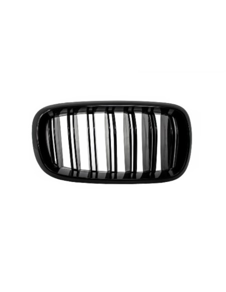 Griglia centrale Rene per BMW X5 X6 (F15) (F16) (14-up) X5M X6M Doppia striscia Design M-Package Sport w/ Fotocamera