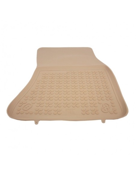 Tappetino in gomma beige per BMW X5 F15 13- X6 F16 14-