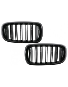 Griglia centrale Rene per BMW X5 F15 X6 F16 (14-18) X5M X6M Double Stripe Design M-Package Sport