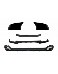Il labbro anteriore del paraurti del corredo w/diffusore dell'aria e le coperture BMW X5 F15 (14-18)