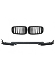 Labbro anteriore del paraurti w/griglie centrali per il pacchetto di Aero di BMW X5 F15 (14-18)
