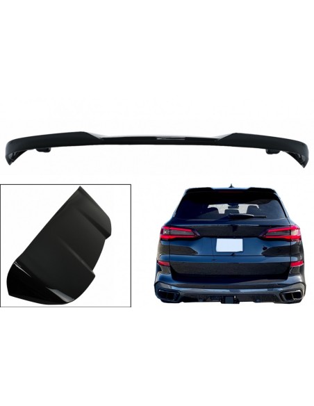Spoiler sul tetto per BMW X5 G05 (18-up) Piano Nero