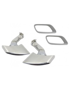 Silenziatore di scarico Suggerimenti per BMW X6 E71 (08-14) V8 Design 2