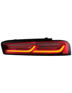 Barra luminosa completa dei fanali posteriori del LED per Chevrolet Camaro (05.15-18) w rosso/luci dinamiche sequenziali di giro 2
