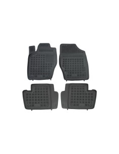 Tappetino nero CITROEN C4 I Hatchback (04-10) C4 II (11-) per PEUGEOT 307 (01-07)
