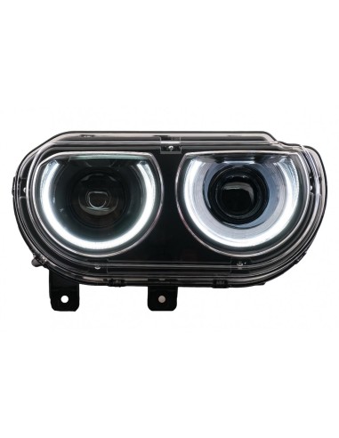 Fari a LED DRL per Dodge Challenger (08-14) w/ Luci di svolta dinamiche sequenziali