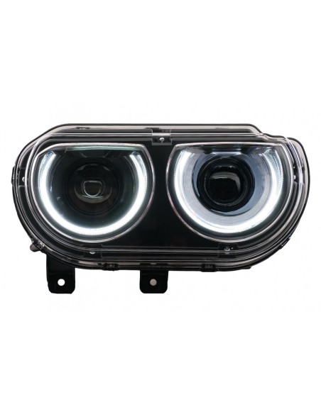 Fari a LED DRL per Dodge Challenger (08-14) w/ Luci di svolta dinamiche sequenziali