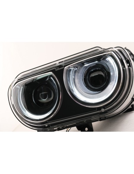 Fari a LED DRL per Dodge Challenger (08-14) w/ Luci di svolta dinamiche sequenziali