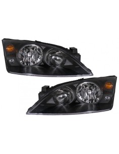 Fanali anteriori per Ford Mondeo MK3 Wagon Hatchback Sedan (09.00-05.07) Nero