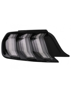 Fanali posteriori a LED completi per Ford Mustang VI S550 (15-19) Fumo chiaro w/ luci di svolta sequenziali 2