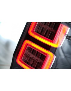 Fanali posteriori a LED per Ford Ranger (12-18) Clear w/ Luci di svolta dinamiche sequenziali 2