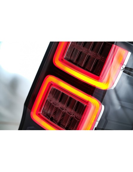 Fanali posteriori a LED per Ford Ranger (12-18) Clear w/ Luci di svolta dinamiche sequenziali