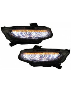 Montaggio fari e fanali posteriori per HONDA Civic MK10 FC FK (16-up) Limousine Full LED w/ sequenziale dinamico luci di svolta 2