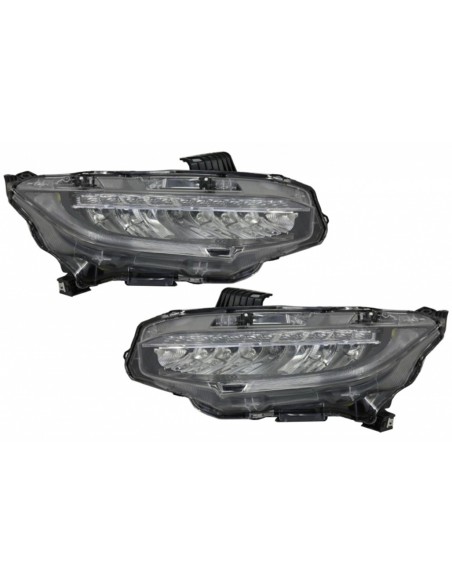Montaggio fari e fanali posteriori per HONDA Civic MK10 FC FK (16-up) Limousine Full LED w/ sequenziale dinamico luci di svolta