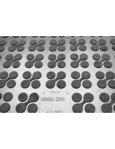 Gomma Trunk Mat nero per Honda CIVIC X (17-up) berlina 2