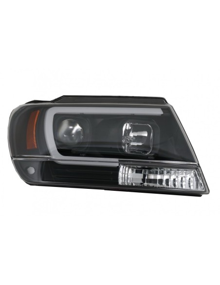 Fari a LED per Jeep Grand Cherokee (1999-04) Tubo Nero