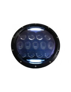 7 pollici CREE LED fari ambra Halo DRL per Jeep Wrangler TJ & JK (1997-18) 2