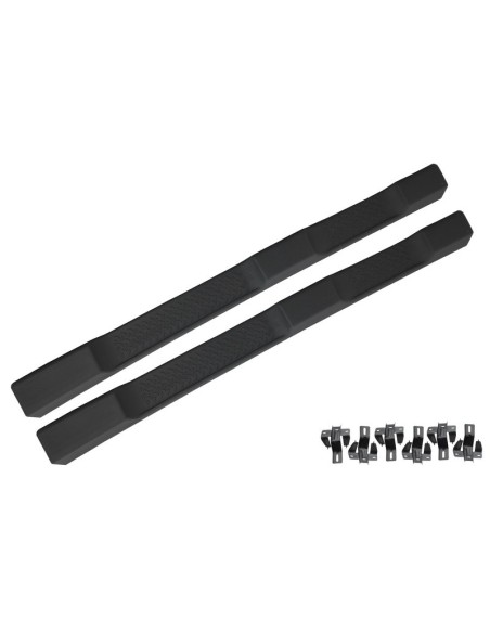 Pedane laterali per Jeep Wrangler Rubicon JK (07-17) 4 porte Retro Design